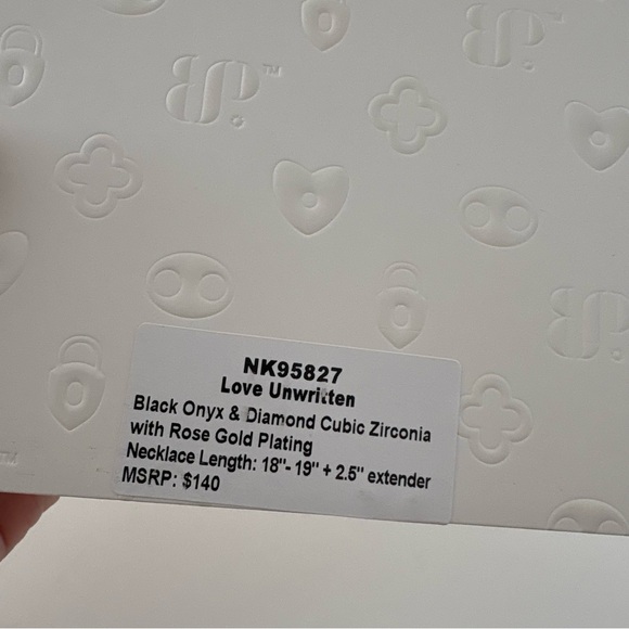 Bomb Party Luxe Layers Love Unwritten Necklaces NK95827 BORG - Picture 7 of 8